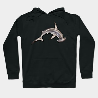 Great Hammerhead Shark Anatomy Hoodie